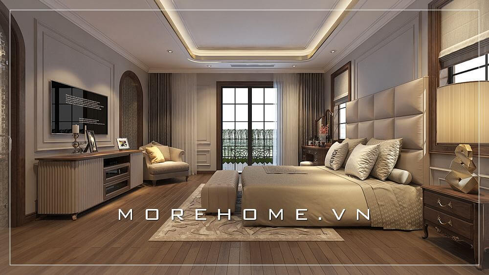 Thiết kế nội thất phòng ngủ cao cấp